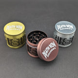 Death Row Records - 1.6" 4 Part Zinc USD Mini Grinder-Avernic Smoke Shop