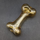 Dogg Lbs - 4" Everyday Dogg Bone Hand Pipe - Gold-Avernic Smoke Shop