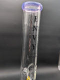 Envy Glass 17" Inline Candle Perc Straight Tube-Avernic Smoke Shop