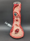 Flesh Monster 3D Beaker Bong 12"-Avernic Smoke Shop