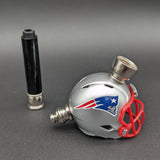 Football Helmet Metal Smoking Pipes-Avernic Smoke Shop