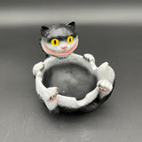 Fujima Trippy Tuxedo Cat Polystone Ashtray - Avernic Smoke Shop