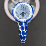 Fully Worked Polka Dot 4 Hole Slide 18mm-Avernic Smoke Shop