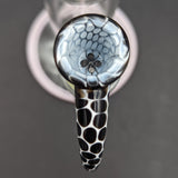 Fully Worked Polka Dot 4 Hole Slide 18mm-Avernic Smoke Shop
