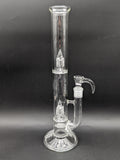 Greek Glass 16" Inline to Inverted 4 Tube-Avernic Smoke Shop