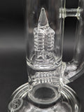 Greek Glass 16" Inline to Inverted 4 Tube-Avernic Smoke Shop