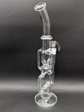 Greek Glass 16.5" Recycler 2.0 Bong-Avernic Smoke Shop
