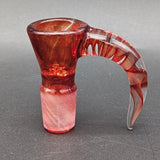 Greek Glass Full Color 18mm 4 Hole Slide-Avernic Smoke Shop