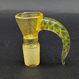 Greek Glass Full Color 18mm 4 Hole Slide-Avernic Smoke Shop