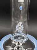 Greek Glass Kingstem Perc w/ Splash Guard-Avernic Smoke Shop