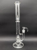 Greek Glass Threeline to 360 Grid Cap Tube w/ Opal-Avernic Smoke Shop