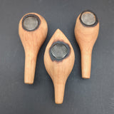 Hand Carved Wooden Pipes w/ Metal Screen-Avernic Smoke Shop