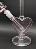 Heart Shaped Bong w/ Matching Slide-Avernic Smoke Shop