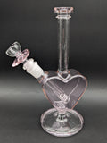 Heart Shaped Bong w/ Matching Slide-Avernic Smoke Shop
