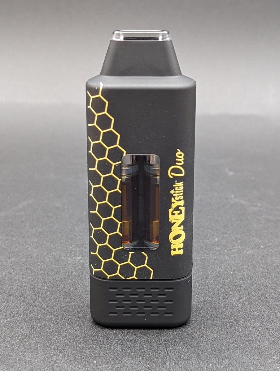 HoneyStick Duo Auto-Draw Dual Cartridge 510 Vape Battery | 400mAh Avernic Smoke Shop HoneyStick Duo Auto-Draw Dual Cartridge 510 Vape Battery | 400mAh Avernic Smoke Shop