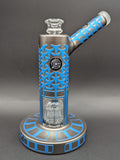 Asteroid Glass - Ionic Armor 9″ Water Pipe-Avernic Smoke Shop