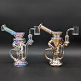 Iridescent Dual Uptake Recycler Dab Rig-Avernic Smoke Shop