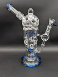 Lookah Glass - 13.5" Fabb Egg Milkshake Water Pipe-Avernic Smoke Shop