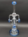 Lookah Glass Robot Recycler Water Pipe | 12.5"-Avernic Smoke Shop