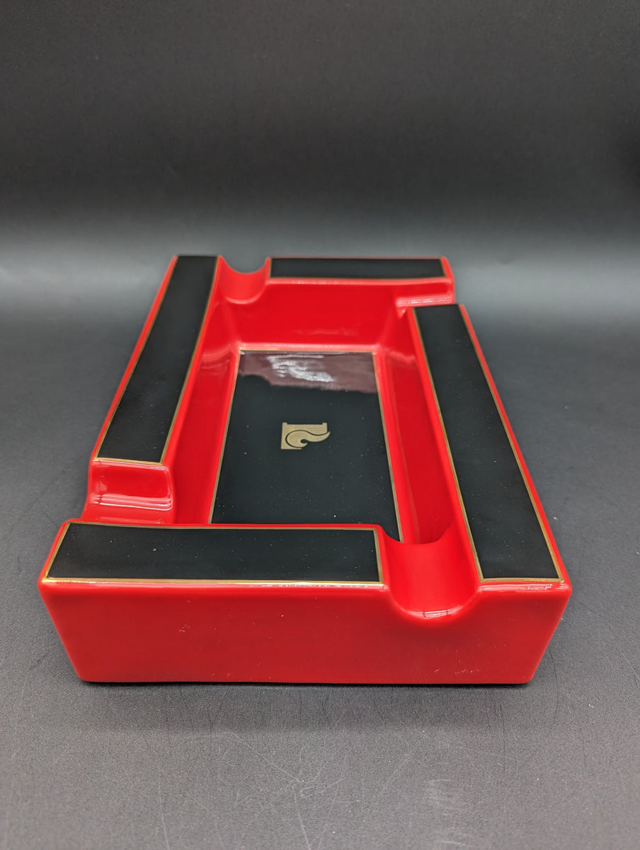 Lucienne Framed Rectangle Ceramic Cigar Ashtray | 9.25