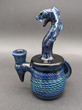 Mako Glass 5" Cobra Basket Dab Rig-Avernic Smoke Shop