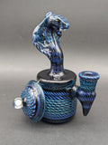 Mako Glass 5" Cobra Basket Dab Rig-Avernic Smoke Shop