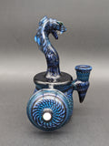 Mako Glass 5" Cobra Basket Dab Rig-Avernic Smoke Shop