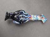 Mako Glass Amber Purple Squid Puffco Peak Glass-Avernic Smoke Shop