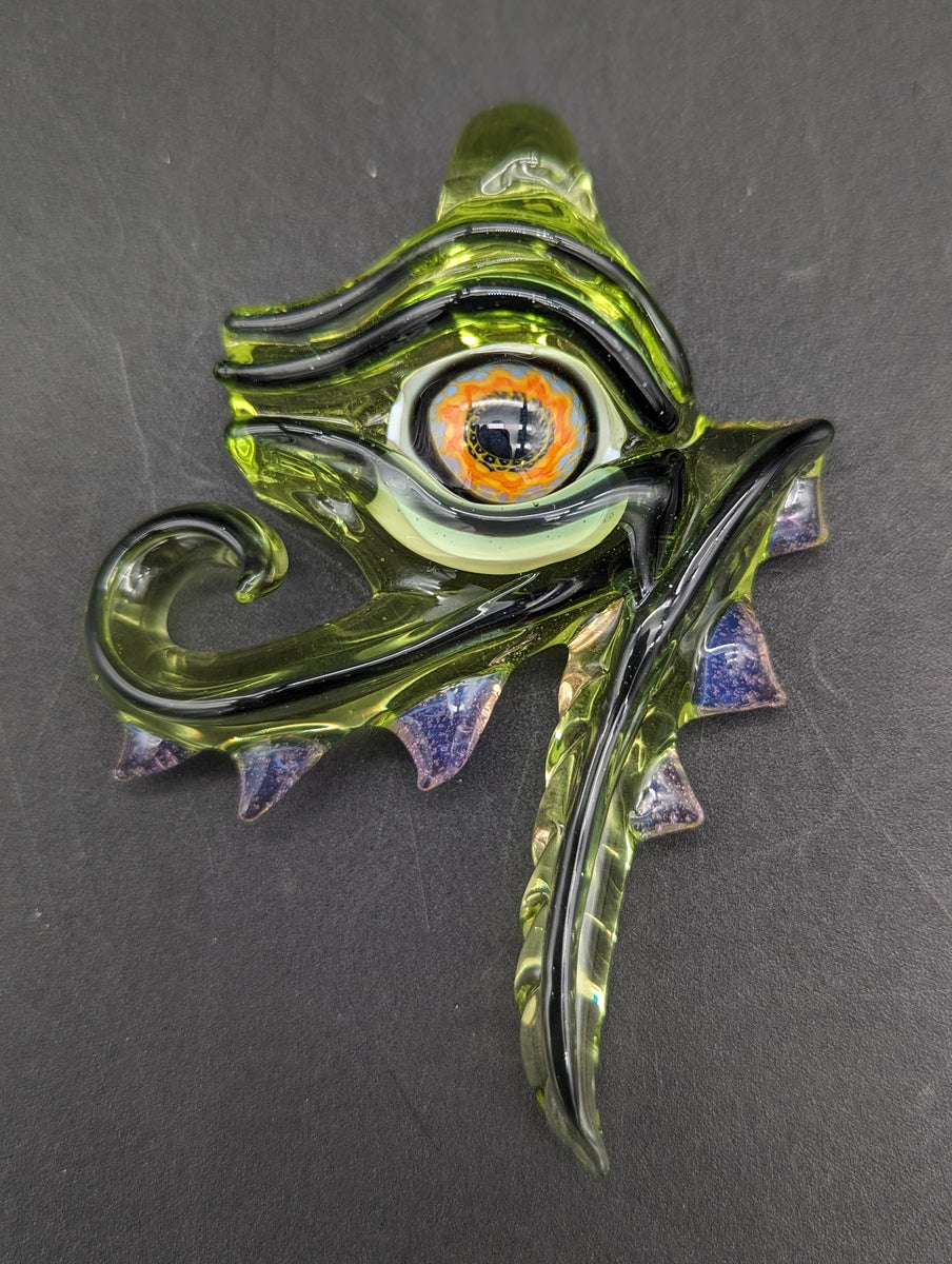 Heady 2024 glass eye pendant