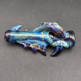 Mako Glass Sea Monster Chillum Pipe #2-Avernic Smoke Shop