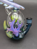 Mako Glass UV Hammerhead Octopus Dab Rig-Avernic Smoke Shop