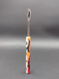 Marbled Resin Dab Tool w/ Metal Tip-Avernic Smoke Shop