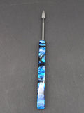 Marbled Resin Dab Tool w/ Metal Tip-Avernic Smoke Shop