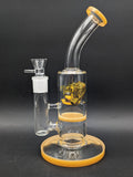 Meech Madness Honeycomb Bent Neck Bong-Avernic Smoke Shop