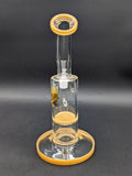 Meech Madness Honeycomb Bent Neck Bong-Avernic Smoke Shop