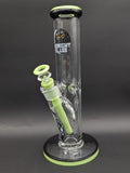 Midnight Glass 12" 9mm Straight Tube Bong-Avernic Smoke Shop