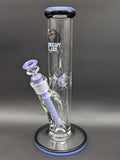 Midnight Glass 12" 9mm Straight Tube Bong-Avernic Smoke Shop