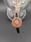 Midnight Glass 18" Worked Dual Perc Bong-Avernic Smoke Shop