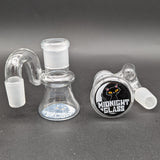 Midnight Glass Clear Dry Ash Catcher 18mm-Avernic Smoke Shop