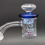 Midnight Quartz XL Banger Vortex Set 14mm 45 Degrees-Avernic Smoke Shop