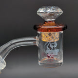 Midnight Quartz XL Banger Vortex Set 14mm 45 Degrees-Avernic Smoke Shop