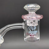 Midnight Quartz XL Banger Vortex Set 14mm 45 Degrees-Avernic Smoke Shop