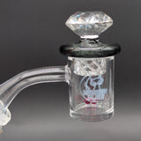 Midnight Quartz XL Banger Vortex Set 14mm 45 Degrees-Avernic Smoke Shop