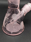 Milkyway Glass Space Odyssey 8" Beaker - Pink-Avernic Smoke Shop