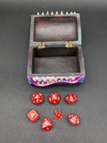 Mimic Monster Polyresin Box with Gaming Dice | 3.8" x 3.6"-Avernic Smoke Shop