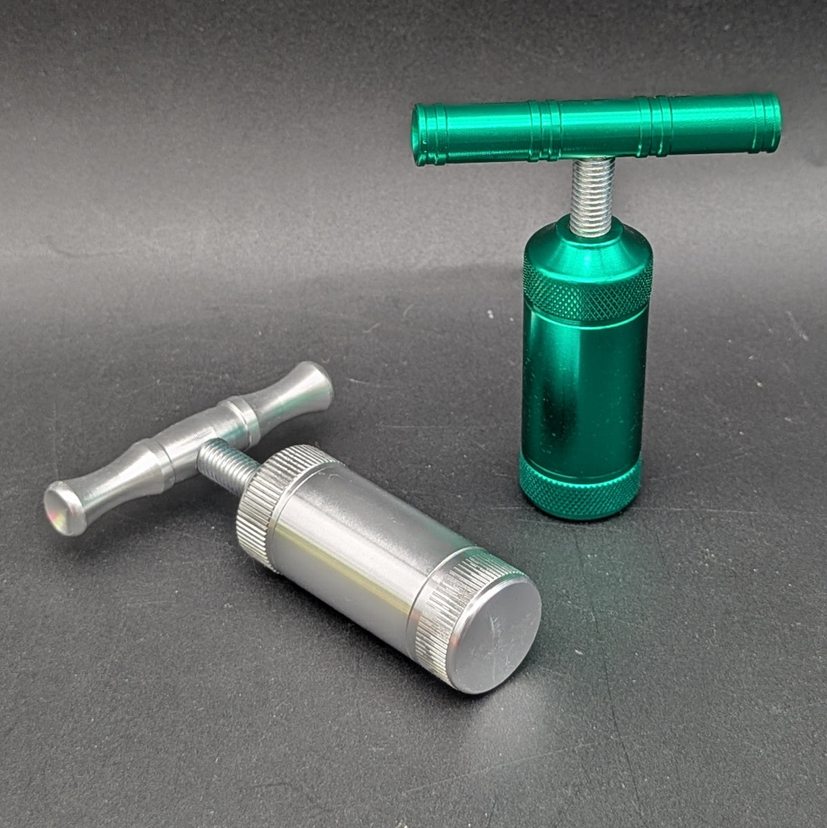 tobacco press Mini T-Style Aluminum Pollen Press – Avernic Smoke Shop