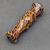 Mothership Glass "Tiger Safari" Chillum-Avernic Smoke Shop