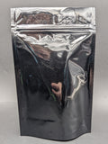 Mylar Bag Opaque Black 1/2 Oz - 14 Grams-Avernic Smoke Shop