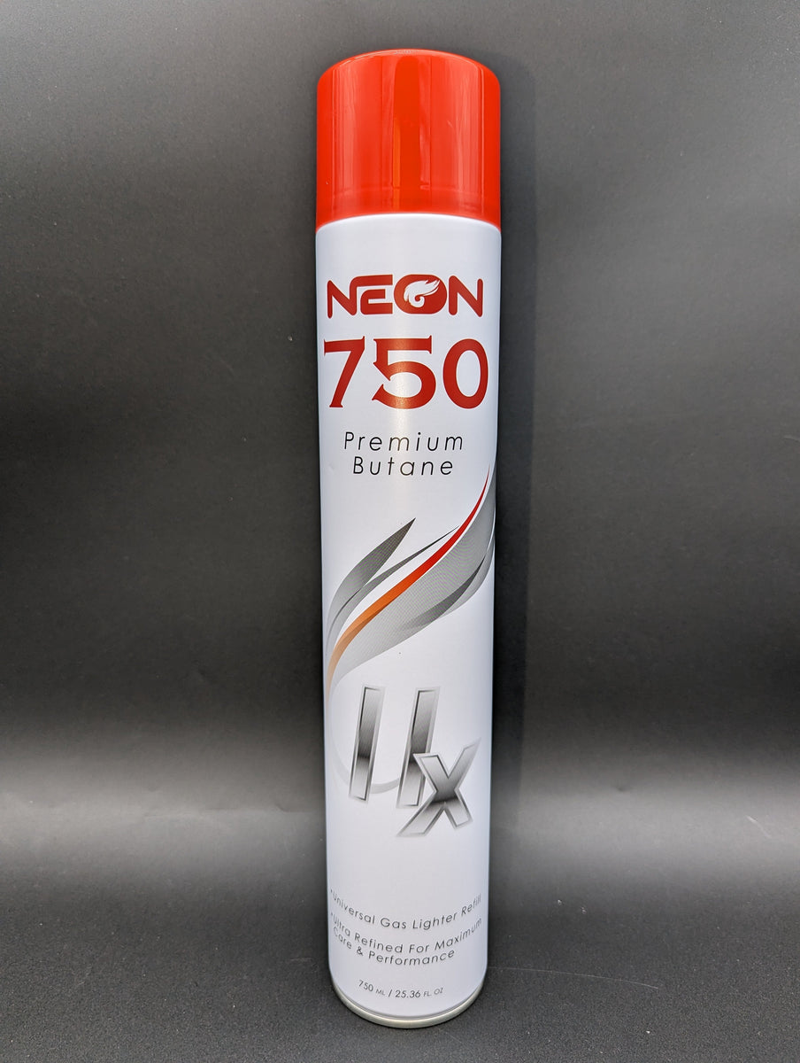 thumbnail image 2 of NEON 11X Refined Butane Gas – 4 Cans, Blue, For Lighters And Torches 2 of 3