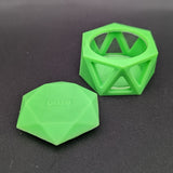 Ooze Geode Silicone and Glass Container-Avernic Smoke Shop